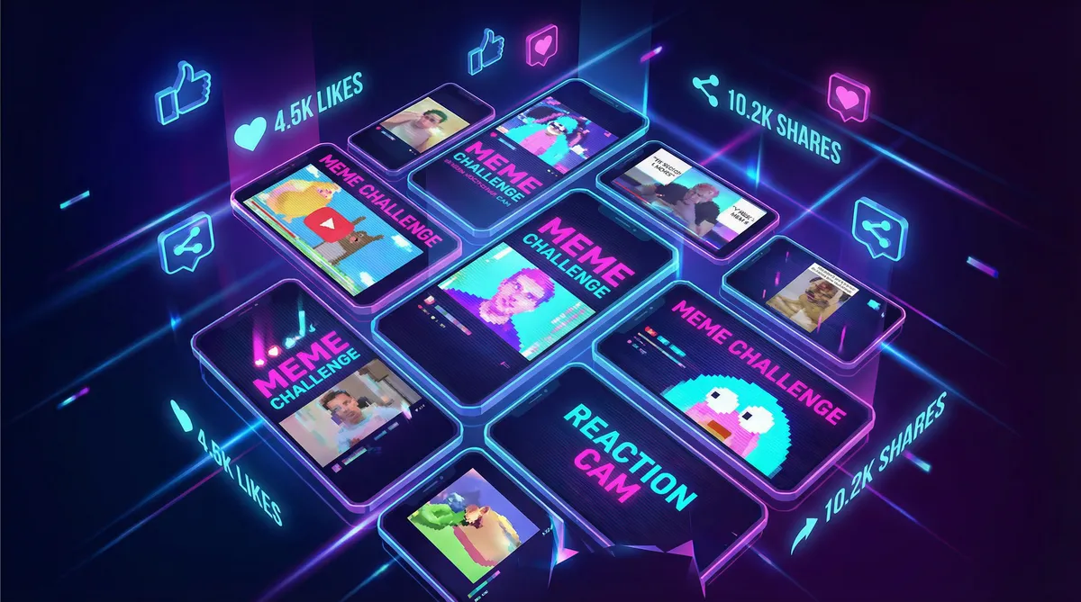 华丽的挑战国语版 热梗挑战活动 - 用户二次创作展示